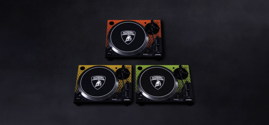 Sistema SL-1200M7B de Technics para Automobili Lamborghini