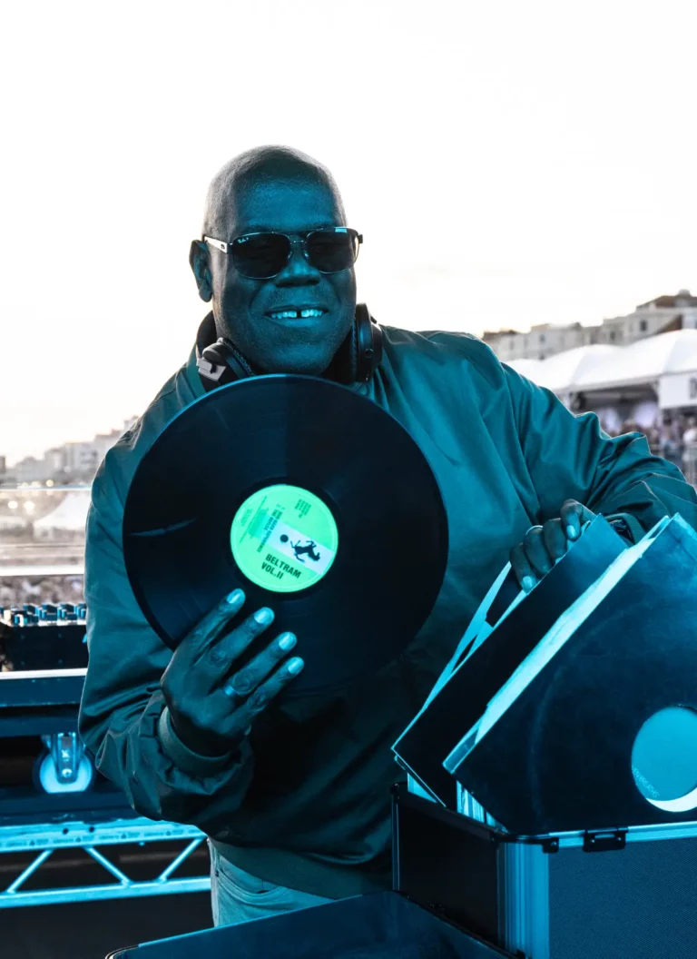 DJ Carl Cox with Technics set